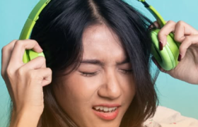 O risco os fones de ouvido e uma regra simples para proteger a audição destaque