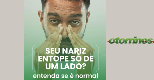 Seu nariz entope só de um lado? Entenda se é normal destaque