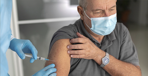 Campanha de vacinação contra a gripe destaque