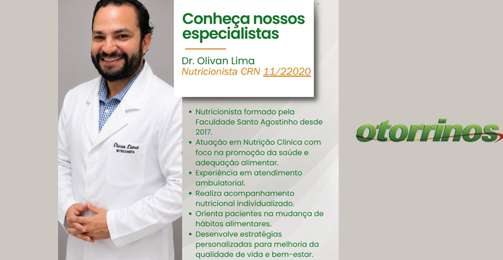 Conheça nossos especialistas: Dr. Olivan Lima destaque